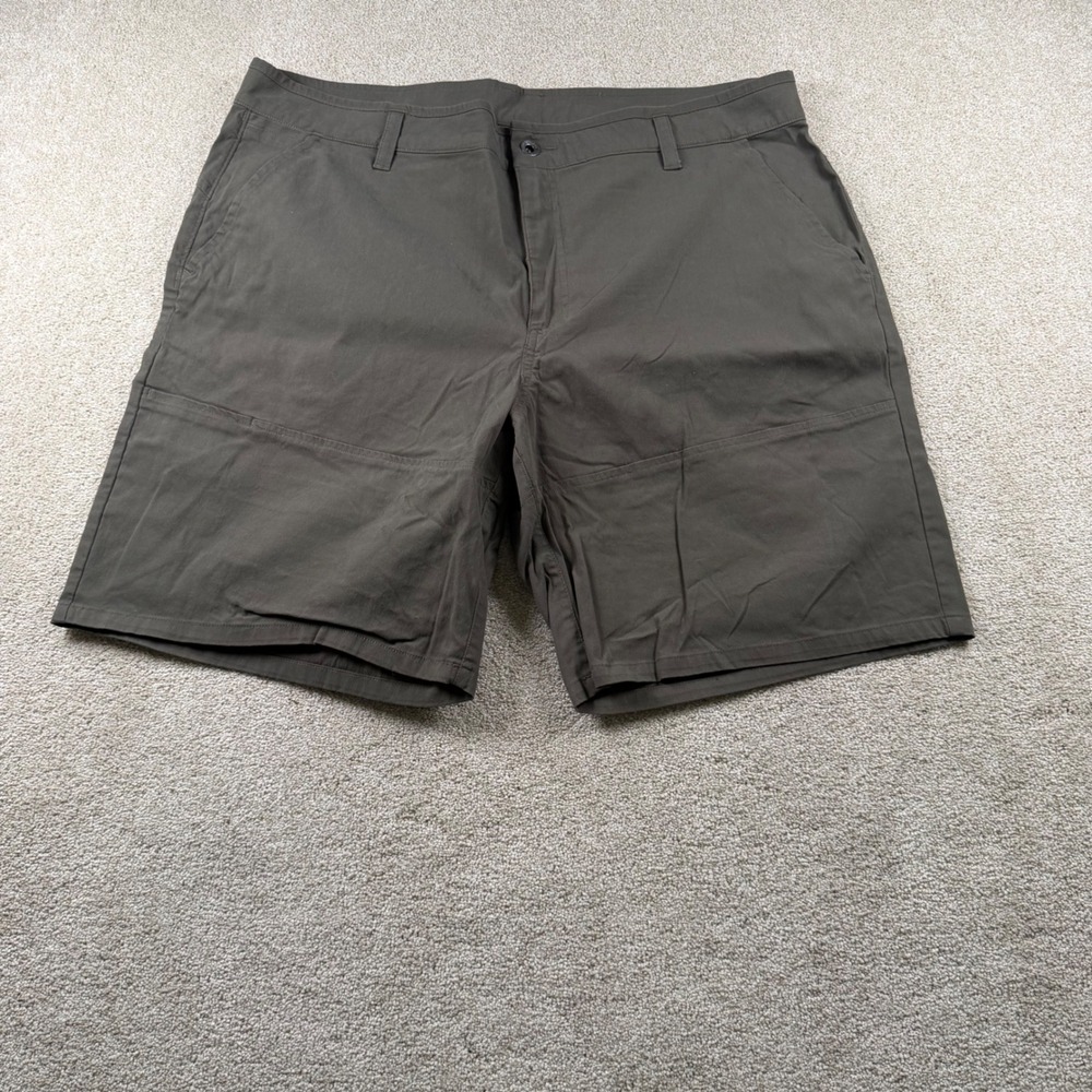 Mountain Hardwear Mens Olive Green Hiking Shorts Size 40/9 Trail Outdoor
